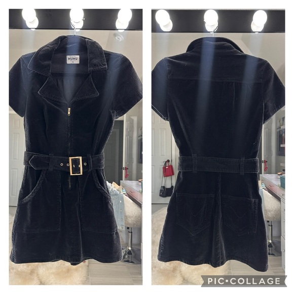 Show Me Your Mumu Outlaw Mini Black Dress - Picture 5 of 5